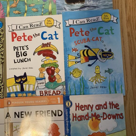 Lot of 12 Level 1 RL~Ready to-I Can Read-Step into Reading-Learn Read Books MIX - Picture 2 of 8